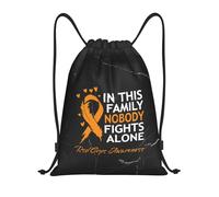 Plegable Bolsa de Deporte En Esta Familia Nadie Lucha Solo Concienciación sobre el síndrome de Dolor Regional Complejo Ligera Bolsa de Almacenamiento 36x42cm para Playa,Escuela
