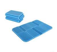 Plegable Camping Pad Impermeable XPE Espuma Mat para senderismo y diversión al aire libre (azul)