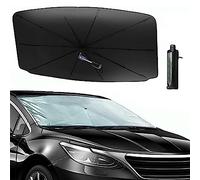 Plegable Coche Parasol, para Mercedes Benz AMG GLA GLB 180 180d 200 200d 220d 250 GLA GLB 43 45 Parabrisas Delantero versión Mejorada, Sombrilla para Coche Protección UV, 140 * 80cm,L(140 * 80CM)