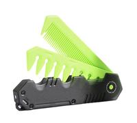 Plegable Comb, Pocket Clipper Comb, Portable Multi-Purpose Men Oil Head Barber Styling Tool for Beards, Mustachs, Travel or Daily Use, 8,66 pulgadas 1 pieza PC Material