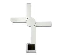 Plegable Digital Kitchen Scale, Compact Cooking and Weighing Tool, Small Weight Scale for Home Baking, Meal Prep, Dieting, Travel, RV, Apartment Use, and Coffee Bean Portioning