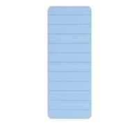 Plegable Esterilla de Yoga Mat Antideslizante Y Ligera de Material EcolóGico Suave ElastóMero Esterilla Deporte TermopláStico dor Pilates Casa Gimnasio Hombre/Mujer(Blue,185x70x0.6cm)
