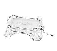 Plegable genérico para acampar mesa, portátil de playa de piso, compacto al aire libre, ligero viaje Gear for Picnic Fishing Hiking, 2 en 1 Backpacking Accessory Adventures