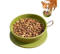 plegable para mascotas, bebedero y alimento para comida húmeda y seca, plegable para perros y gatos, para razas pequeñas, medianas y grandes, parque, camping, senderismo, S