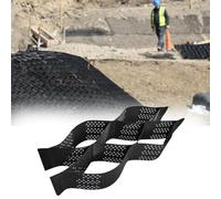 Plegable para uso en exteriores, 5 x 10 m, patrón de panal, ideal para calzadas, caminos, piedras, arena, tierra, barro, 5 de grosor y