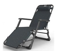 Plegable reclinable, reclinable ajustable con reposacabezas, reclinable, respaldo ajustable, estructura de acero, almohada móvil, mecedora ergonómica