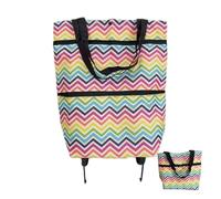Plegable Shopping Cart Bags - Estable impermeable Trolley Tote for Groceries, Camping, Picnics, and Vacations impermeable plegable Shopping Cart Bags - Grocery Trolley Tote for Everyday Use