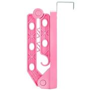 Plegable sobre el gancho de la puerta - 15x23x22cm Hook de viaje multifuncional, suministros para el armario de baño, gancho de salvamento espacial con 5 ranuras | Solución de organización para