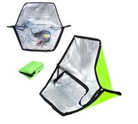Plegable Solar Cooker, Portable Sunlight Food Warmer for Camping & RV Life