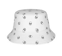 Plegable Sombrero De Cubo Huesos Gorra De Playa Transpirable Sombreros De Pescador para Festival Pesca Verano