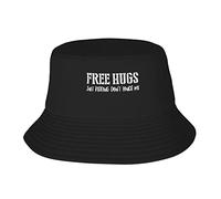 Plegable Sombrero De Sol De Playa Abrazos Gratis, Es Broma, No Me Toques. Bucket Hat Visera Sombrero De Sombrilla De Verano para Cumpleaños Pesca Senderismo