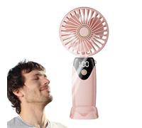 Plegable USB | USB Charging Mini Cooling Handheld | Fast Cooling Outdoor Foldable Cooler with LED Display for Camping, Car, Picnic, Bedroom