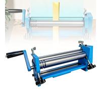 Plegadora de Chapa Manual, Máquina de Rodillos de 320mm Operada a Mano, Herramienta de Doblado Redondo Para Láminas de Acero, Cobre y Aluminio