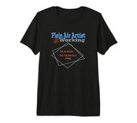 Plein Air Pintura de Artista para Artistas acrílicos Trabajo al Aire Libre Camiseta Premium