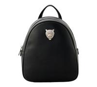 Plein Sport Backpack Devon FW 24, Mochila de Piel sintética Mujer, Negro, C