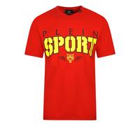 Plein Sport Bold Sport Logo Red T-Shirt