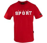 Plein Sport Bold Sport Logo Red T-Shirt