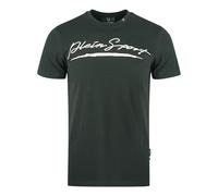 Plein Sport Brand Signature Logo Black T-Shirt