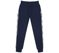 Plein Sport Branded Tape Navy Blue Sweatpants
