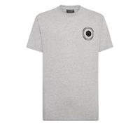 Plein Sport Camiseta 'Carbon Tiger' gris claro / negro L gris claro / negro