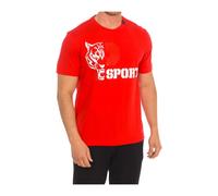 Plein Sport - Camiseta de manga corta con estampado de marca - Sport - Hombre - Rojo - L -