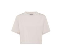 Plein Sport- T-Shirt Cuello Redondo- Sport- Mujer- Gris- XL- T-Shirt Cuello Redondo