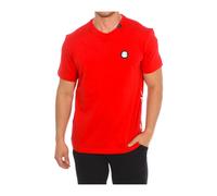 Plein Sport - Camiseta Manga Corta - Sport - Hombre - Rojo - L -