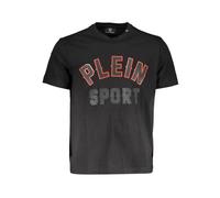 Plein Sport - Camiseta Negra de Algodón con Logo - Sport - Hombre - Negro - S -