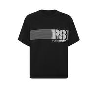 Plein Sport- T-Shirt Round Neck Ss Logo- Sport- Hombre- Negro- S- T-Shirt Round Neck Ss Logo