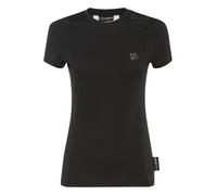 Plein Sport- T-Shirt Cuello Redondo- Sport- Mujer- Negro- M- T-Shirt Cuello Redondo