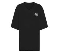 Plein Sport- T-shirt V-Neck SS- Sport- Hombre- Negro- XL- T-shirt V-Neck SS