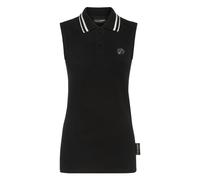 Plein Sport - Camiseta Polo sin Mangas - Sport - Mujer - Negro - M -