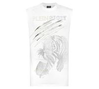 Plein Sport Camiseta 'Tiger' dorado / antracita / plata / blanco M dorado / antracita / plata / blanco
