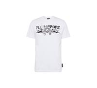 Plein Sport- T-Shirt Cuello Redondo Tiger- Sport- Hombre- Blanco- XL- T-Shirt Cuello Redondo Tiger