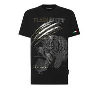 Plein Sport Camiseta 'Tiger' oro / negro / plata 5XL oro / negro / plata