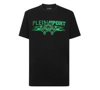 Plein Sport Camiseta 'Tiger' verde / negro XL verde / negro
