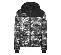 Plein Sport - Chaqueta Acolchada de Nailon Pixel - Sport - Hombre - Negro - 3XL -