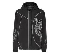 Plein Sport Chaqueta de entretiempo 'Tiger' negro / blanco 4XL negro / blanco