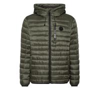 Plein Sport Chaqueta de entretiempo 'Tiger' oliva / blanco XXL oliva / blanco