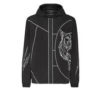 Plein Sport - Cortavientos de Nailon Tiger Court Edition - Sport - Hombre - Negro - XL -
