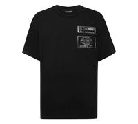Plein Sport - Cotton Round Neck T-Shirt Hyper Sport - Sport - Hombre - Negro - M -