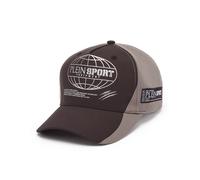 Plein Sport Gorra 'Global Express Edition' gris / negro / plata 55-60 gris / negro / plata
