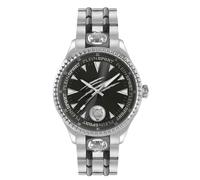 Plein Sport Lineman - Reloj analógico de cuarzo para hombre, Plata/Sw/Acero - Ps5ba0924, Pulsera