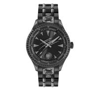 Plein Sport Lineman - Reloj analógico de cuarzo para hombre, Ip Black/Sw/Steel - Ps5ba1124