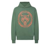 Plein Sport - Hooded Sweatshirt Tiger - Sport - Hombre - Verde - L -