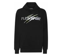 Plein Sport - Hoodie Sweatshirt Chrome Scratch Edition - Sport - Hombre - Negro - S -