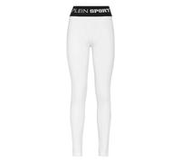 Plein Sport - Jogging Push Up Leggings Basic - Sport - Mujer - Blanco - XL -