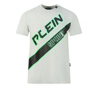 Plein Sport Large Logo Grey T-Shirt