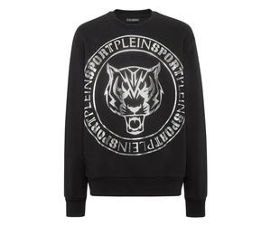 Plein Sport - Longsleeve Sweatshirt Tiger - Sport - Hombre - Negro - XS -
