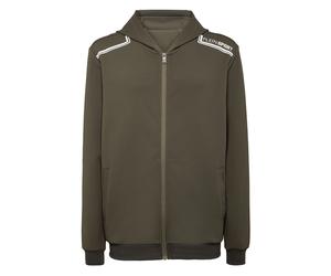 Plein Sport - Mjb 3558 Chaqueta Deportiva con Capucha - Sport - Hombre - Verde - 2XL -